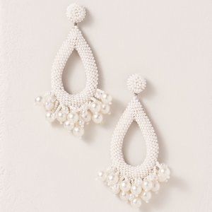 Deepa Gurnani Pearlescent Earrings
